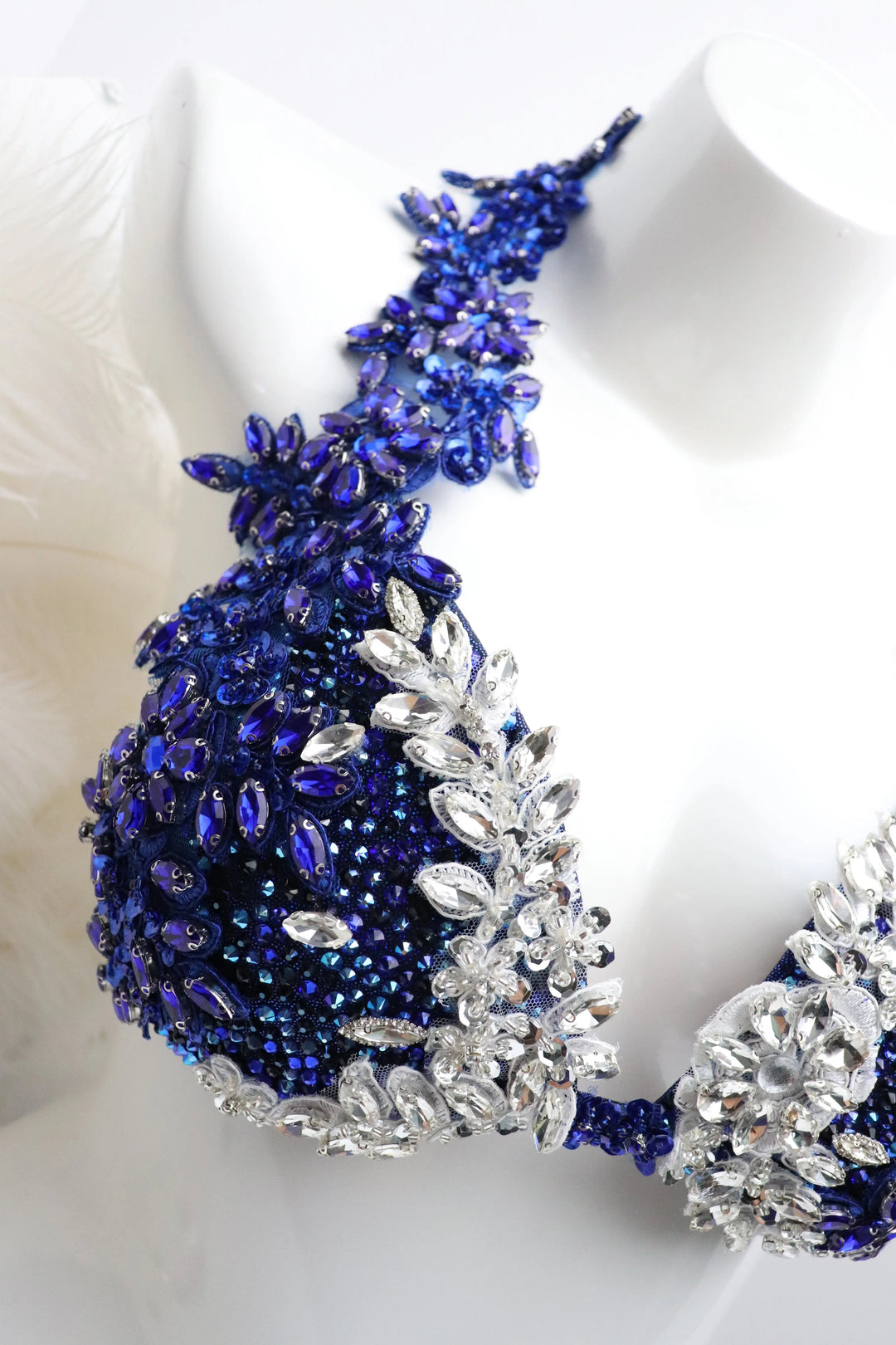Jennifer's Dallas Blue Couture  Angel Competition BikinisNPC Competition Suits