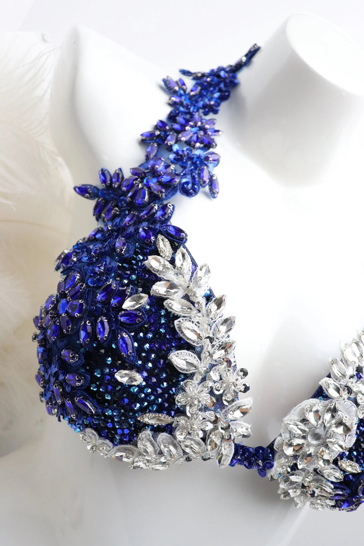 Jennifer's Dallas Blue Couture  Angel Competition BikinisNPC Competition Suits