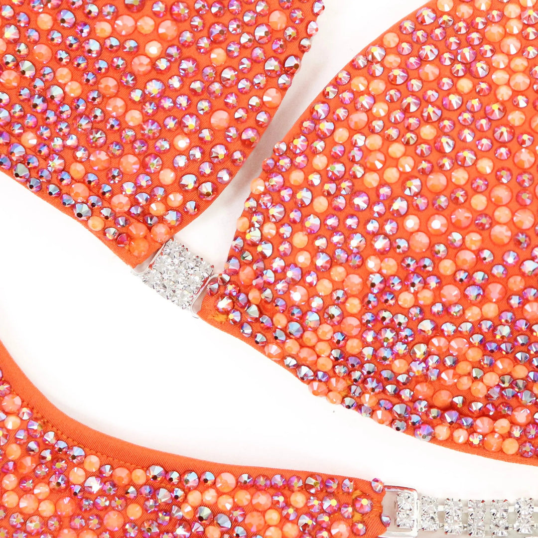 Julia’s Orange Glow Radiance  Angel Competition BikinisNPC Competition Suits