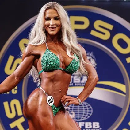 Kassandra's Green Radiance  Angel Competition BikinisNPC Competition Suits