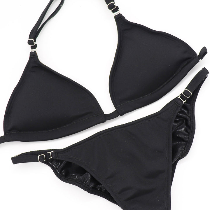 Matte Black Fit Model Competition Suit  Angel Competition BikinisNPC Competition Suits