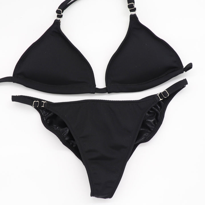 Matte Black Fit Model Competition Suit  Angel Competition BikinisNPC Competition Suits