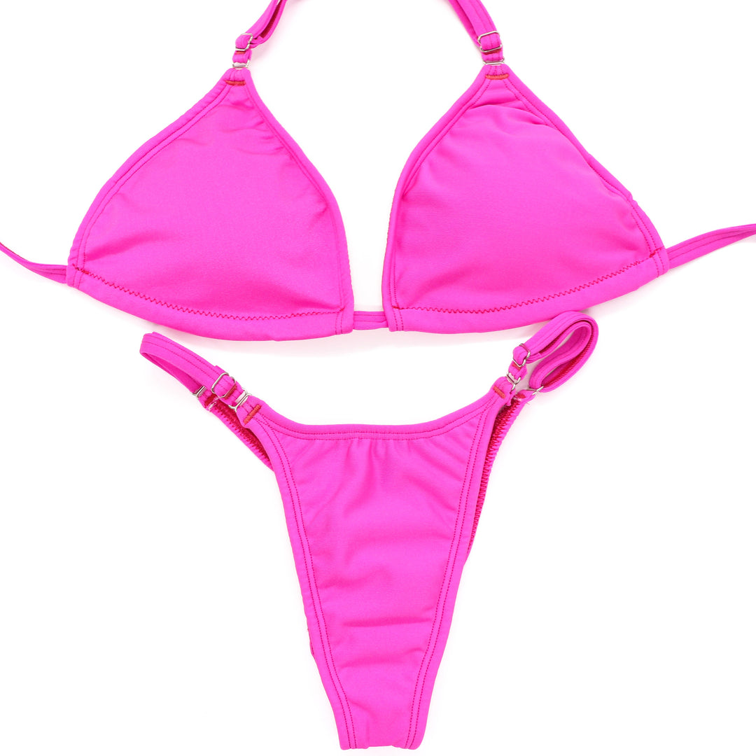 Matte Pink Posing Practice Suit