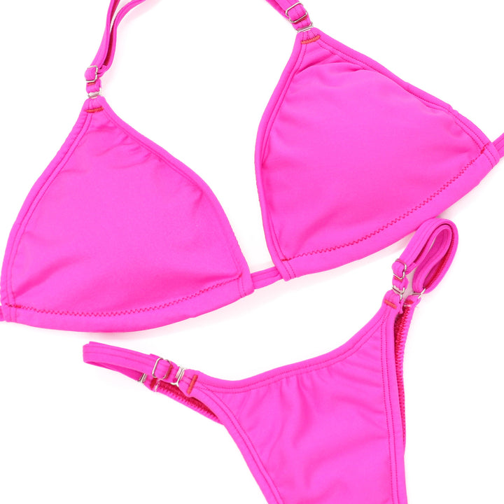 Matte Pink Posing Practice Suit