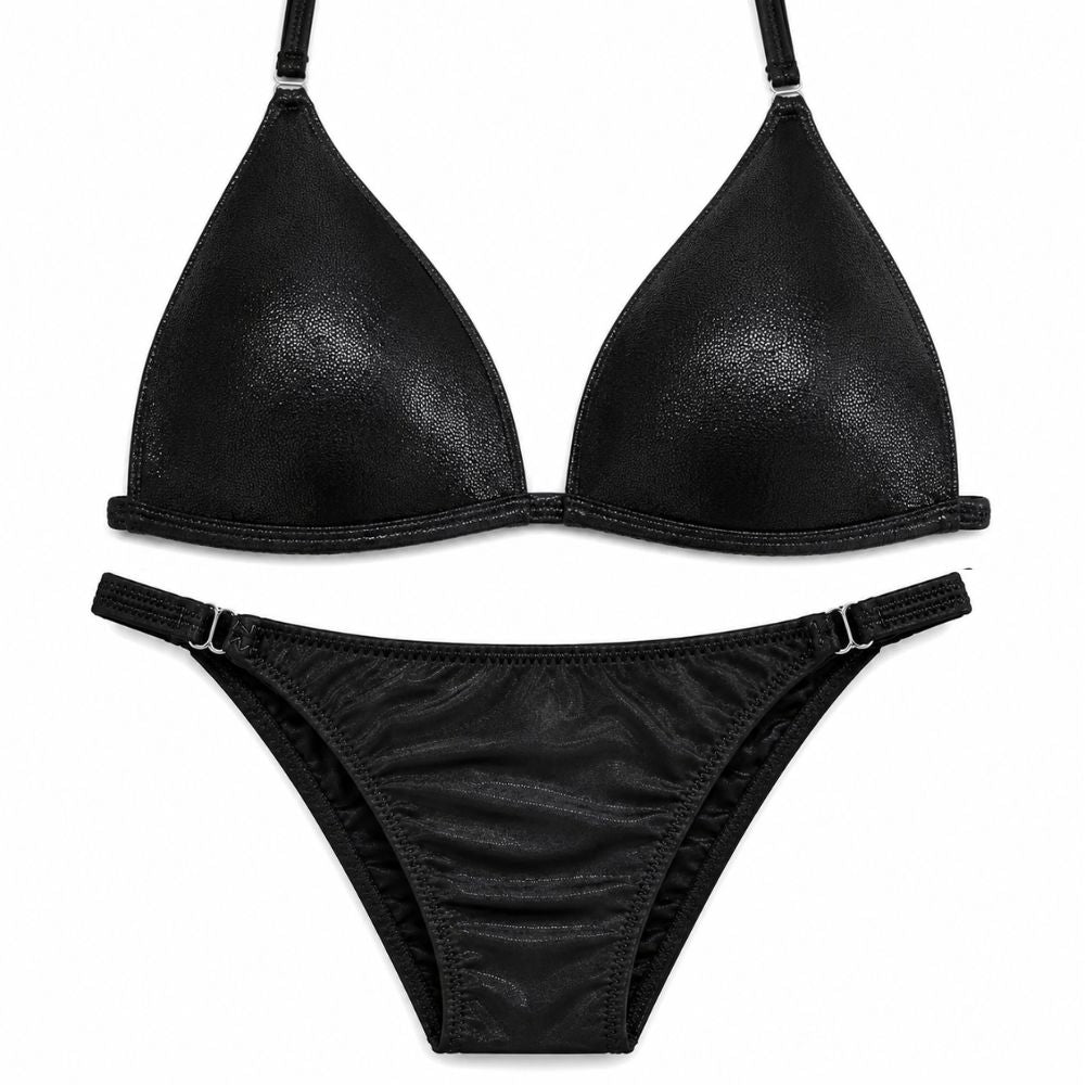 Black Practice Suit Fit Model Suit  Angel Competition BikinisThe best NPC Competition Suits for the Bikini Division, Fit Model Division Suits, and bodybuilding suits.
