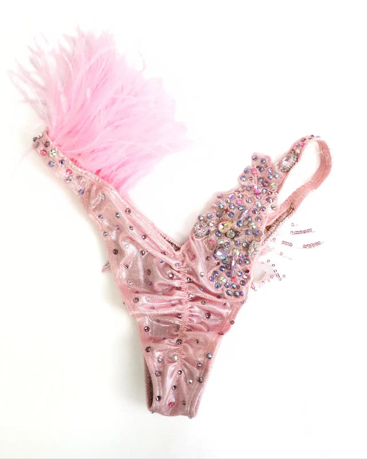 Ndeye's Light Pink Couture  Angel Competition BikinisNPC Competition Suits