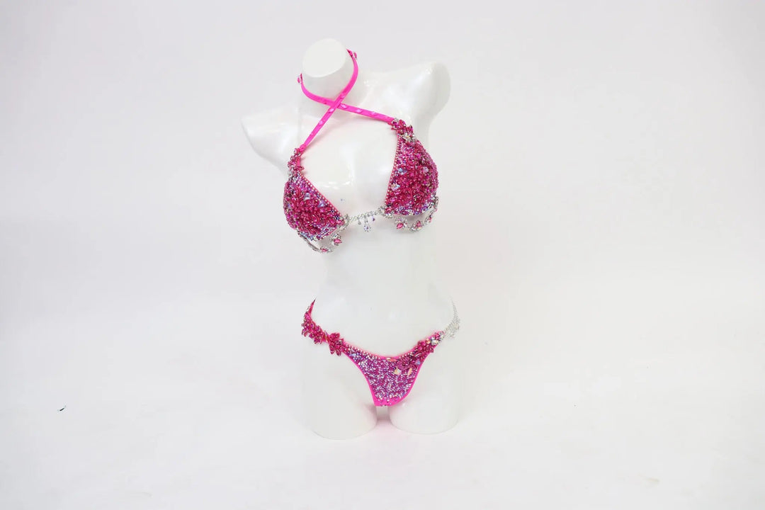 Pink Bubble Gum Couture  Angel Competition BikinisNPC Competition Suits