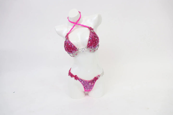Pink Bubble Gum Couture  Angel Competition BikinisNPC Competition Suits