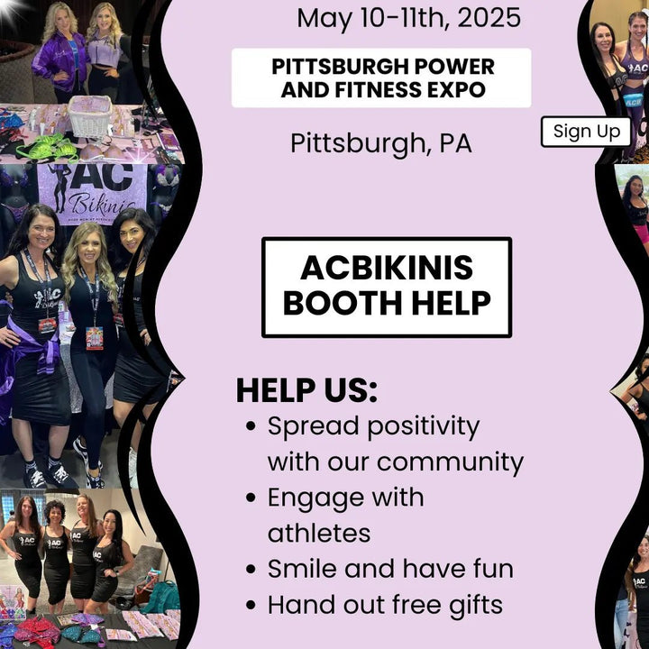 Pittsburgh Pro Power and Fitness Expo 5/10/25 & 5/11/25  Angel Competition BikinisNPC Competition Suits