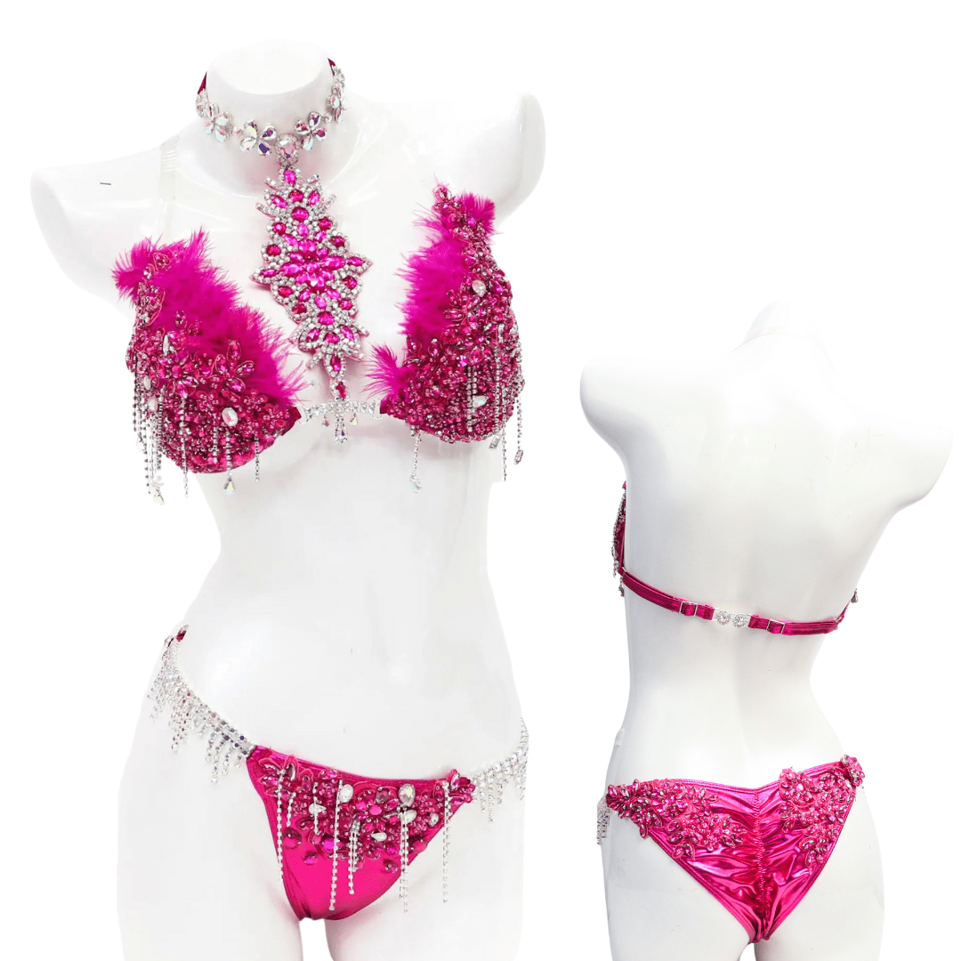 QS ST: Festival Fuchsia Couture. Large Molded/Moderate with Modest Front.