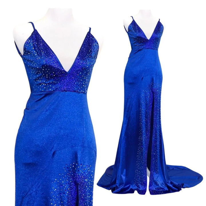 Pre Owned: Sapphire Gown. Size Medium/6  Angel Competition BikinisNPC Competition Suits