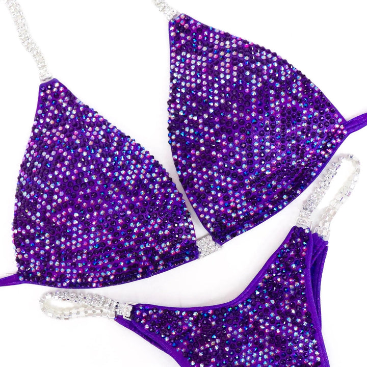Purple Kaleidoscope Pro  Angel Competition BikinisNPC Competition Suits