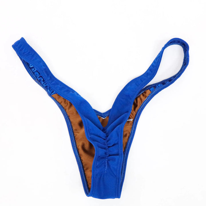 QS ST: Matte Royal Posing Practice Suit. Small/Micro.  Angel Competition BikinisNPC Competition Suits