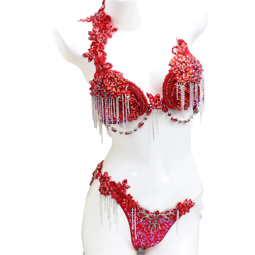 ビーズ装飾 大会ビキニ gold bikini FWJ Bikini - Fitness World Japan - FWJ