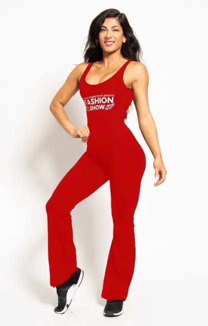 Red Olympia Bodysuit - Angel Competition Bikinis The best competition