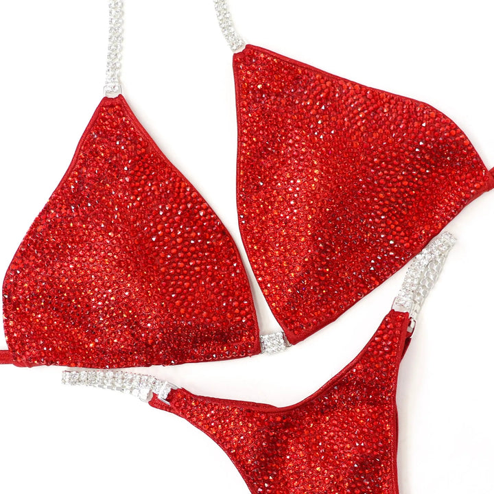Red Radiance  Angel Competition BikinisNPC Competition Suits