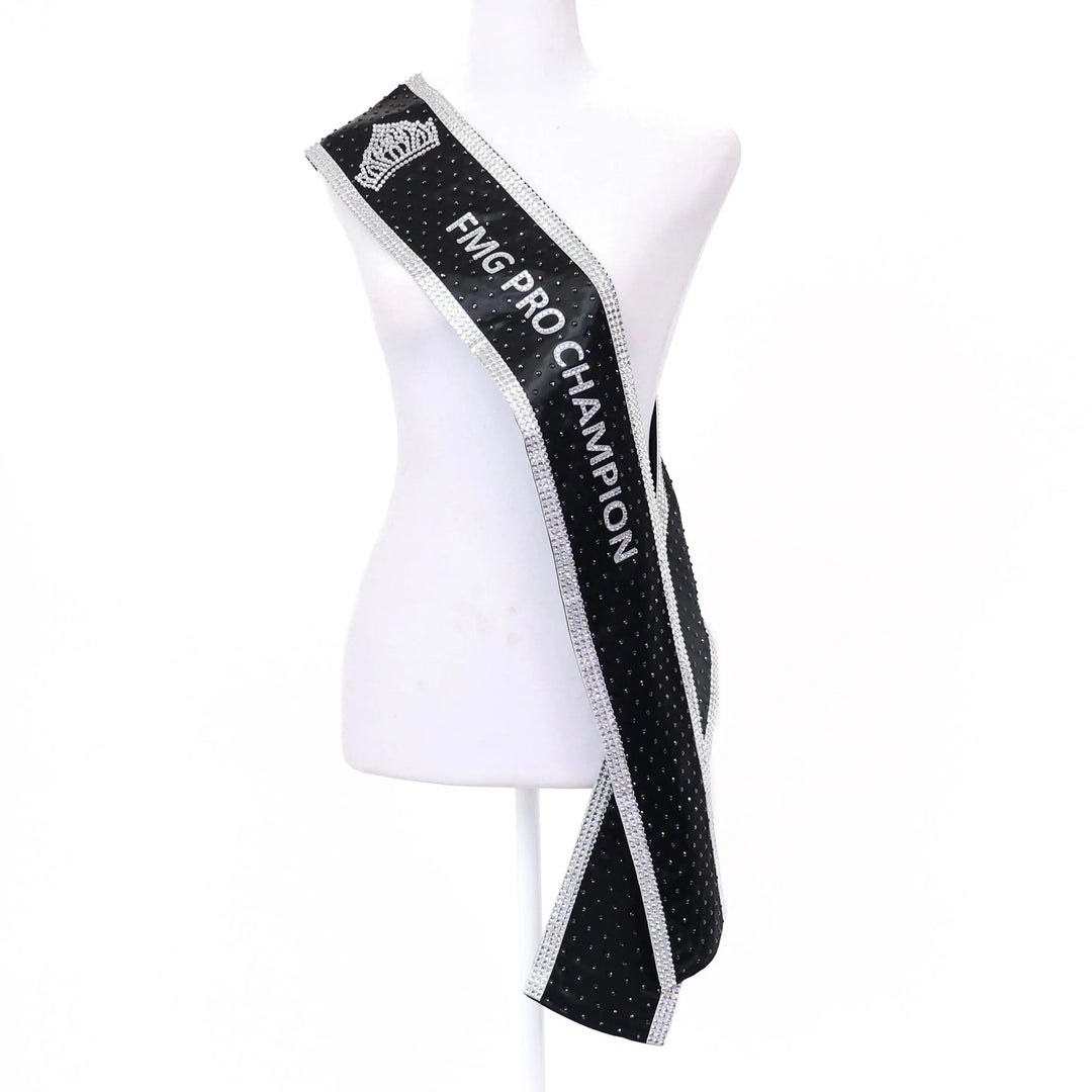 Special Order Crystallized Sash  Angel Competition BikinisNPC Competition Suits
