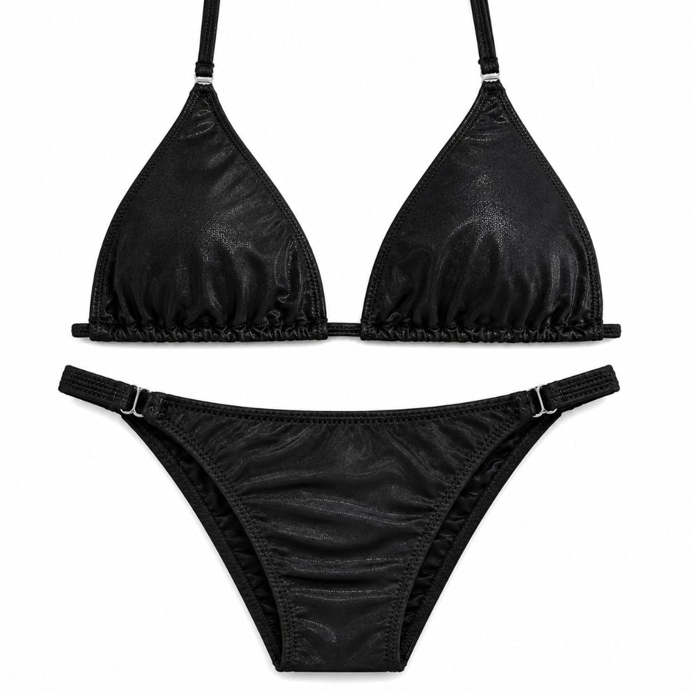 Black Practice Suit Fit Model Suit  Angel Competition BikinisThe best NPC Competition Suits for the Bikini Division, Fit Model Division Suits, and bodybuilding suits.