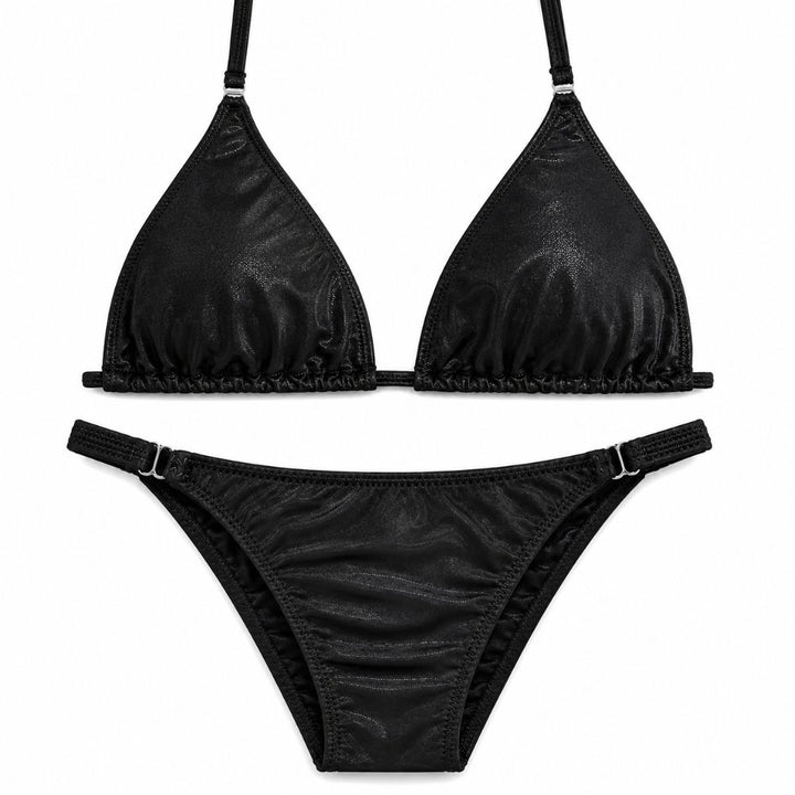 Black Practice Suit Fit Model Suit  Angel Competition BikinisThe best NPC Competition Suits for the Bikini Division, Fit Model Division Suits, and bodybuilding suits.