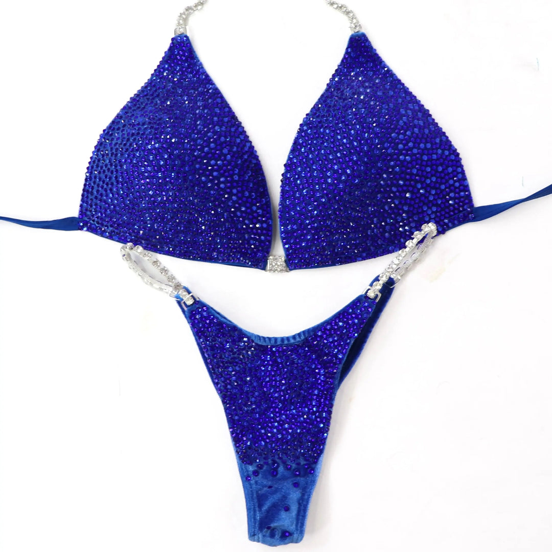 Unleash your power in the Starlit Velvet Radiance suit! A velvet royal design adorned with a stunning sapphire crystal, making you shine in every pose. 💎👑