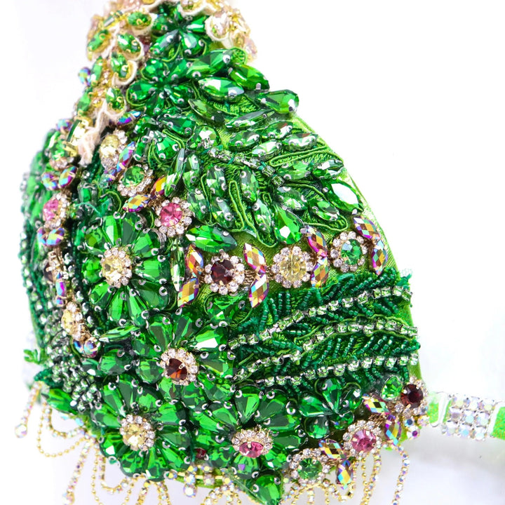 Sweet pea Olive Green Couture  Angel Competition BikinisNPC Competition Suits