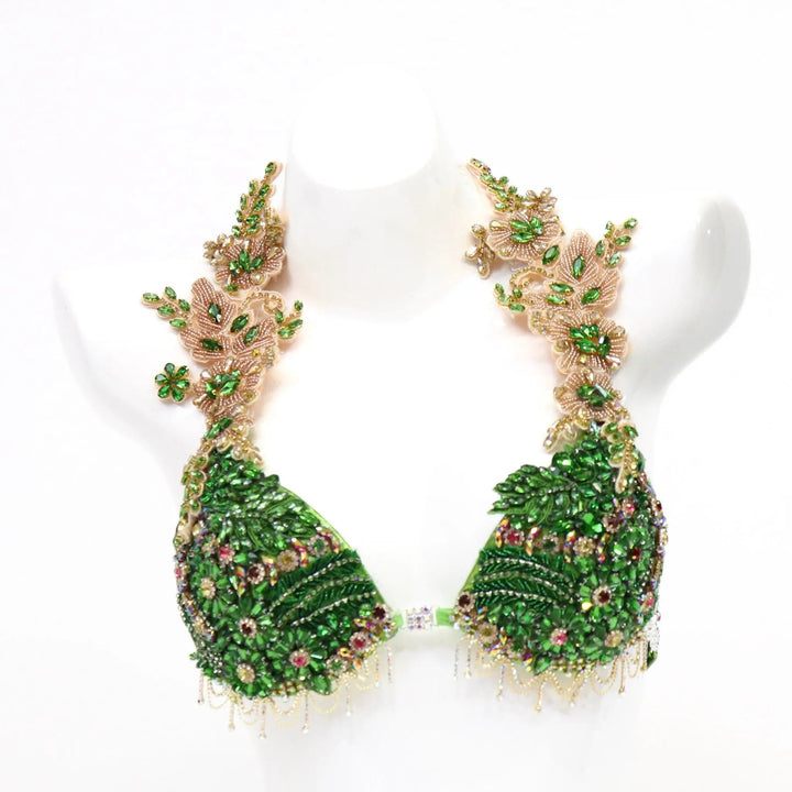 Sweet pea Olive Green Couture  Angel Competition BikinisNPC Competition Suits